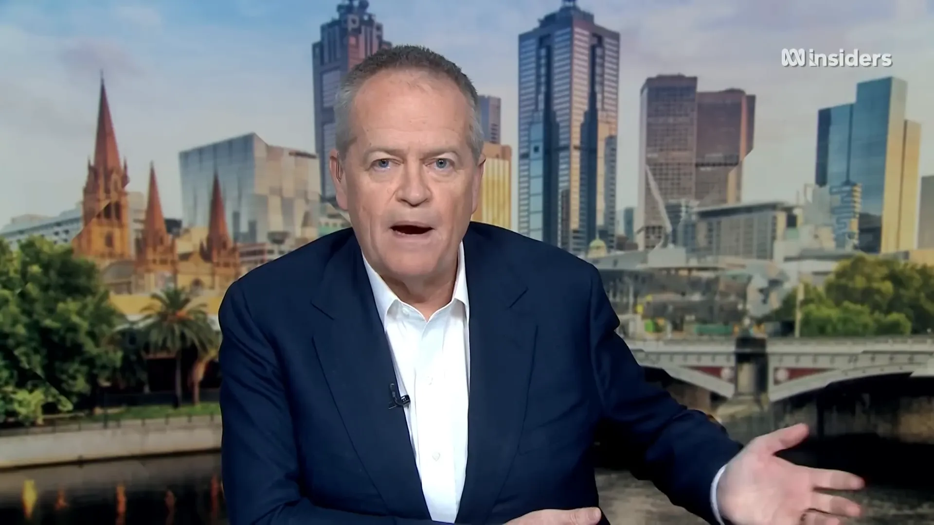 Bill Shorten discussing fraud management